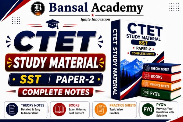 CTET SST PAPER 2 STUDY MATERIAL PACK